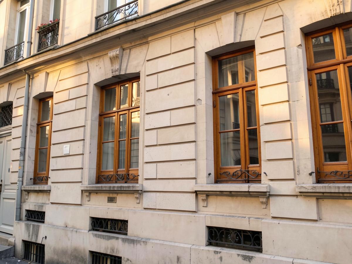 Ravalement de façade, Paris 11e
