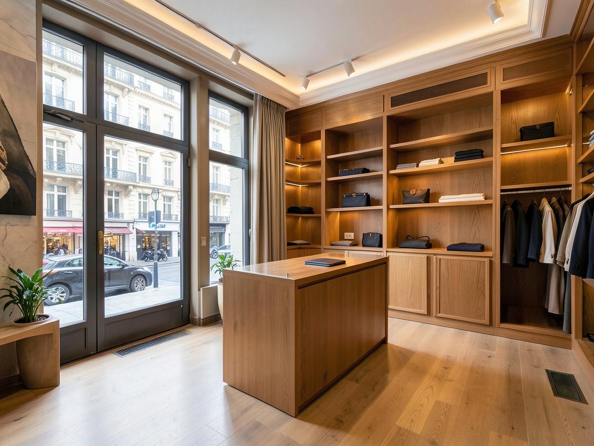Aménagement de boutique, Paris 9e